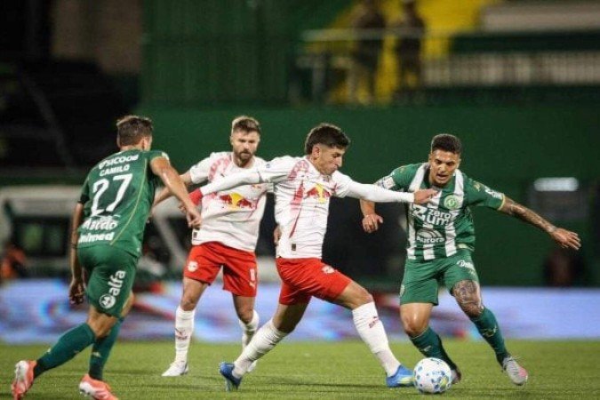 Bragantino sustenta boa campanha no Brasileirão  -  (crédito: Foto de Ari Ferreira/Red Bull Bragantino.)