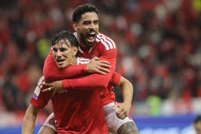 Internacional venceu o Fluminense e subiu no Brasileirão -  (crédito: Ricardo Duarte/Internacional)
