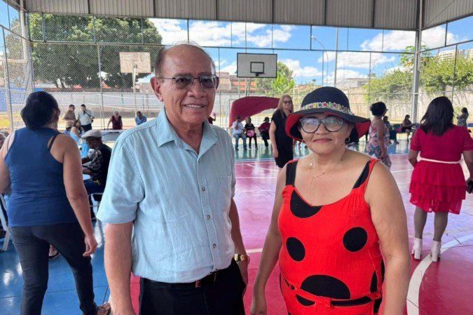 Euclides Assunção e Francisca Corte, coordenadores do forró no CEF 25, são exemplos de dedicação e persistência 
