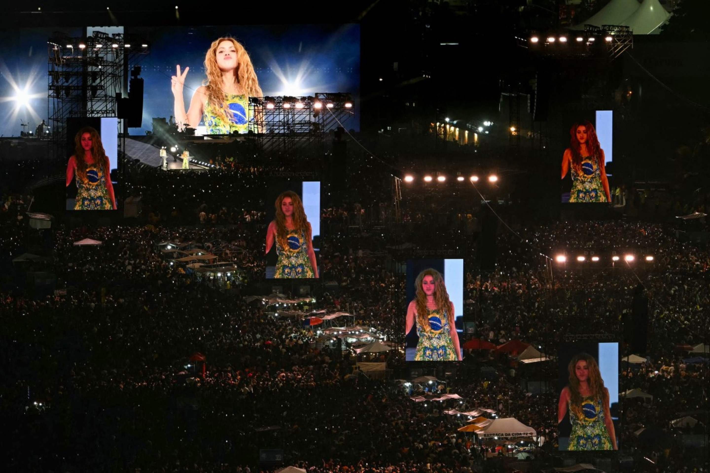 Show de Shakira em Copacabana