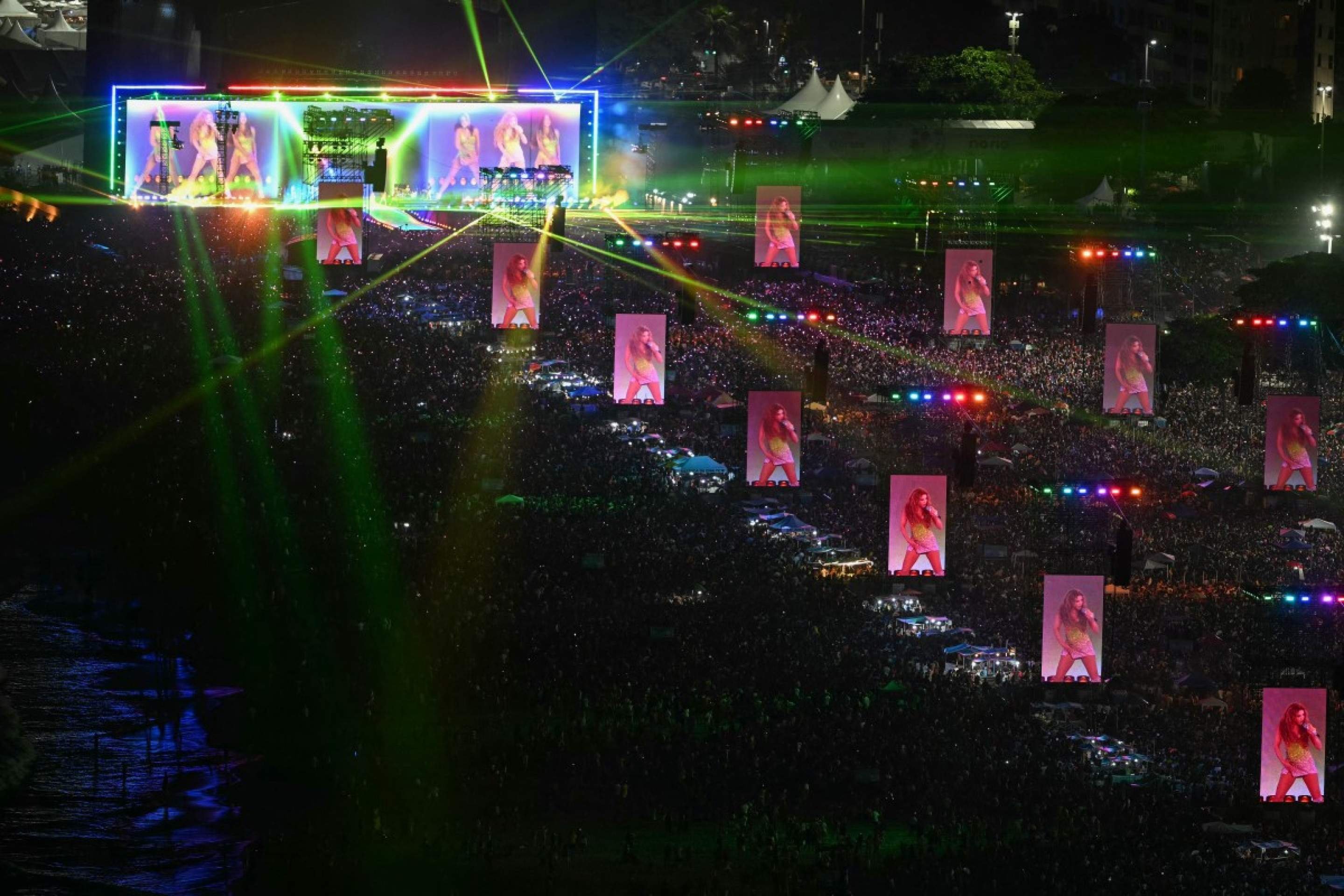 Show de Shakira em Copacabana