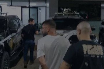 Criminoso foi preso em Samambaia -  (crédito: PCDF/Divulgação)