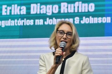 Érika Diago Rufino, diretora de assuntos regulatórios na Jhonson & Jhonson Innovate Medicine -  (crédito: Ed Alves - CB/DA Press)