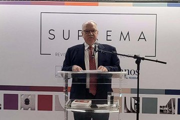 Declaração ocorreu na sede da Corte, durante lançamento da mais nova edição da 'Revista Suprema' -  (crédito: Renato Souza/CB)