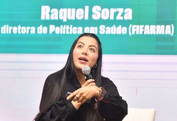 Raquel Sorza, Diretora de Política em Saúde (FIFARMA) -  (crédito: Ed Alves - CB/DA Press)
