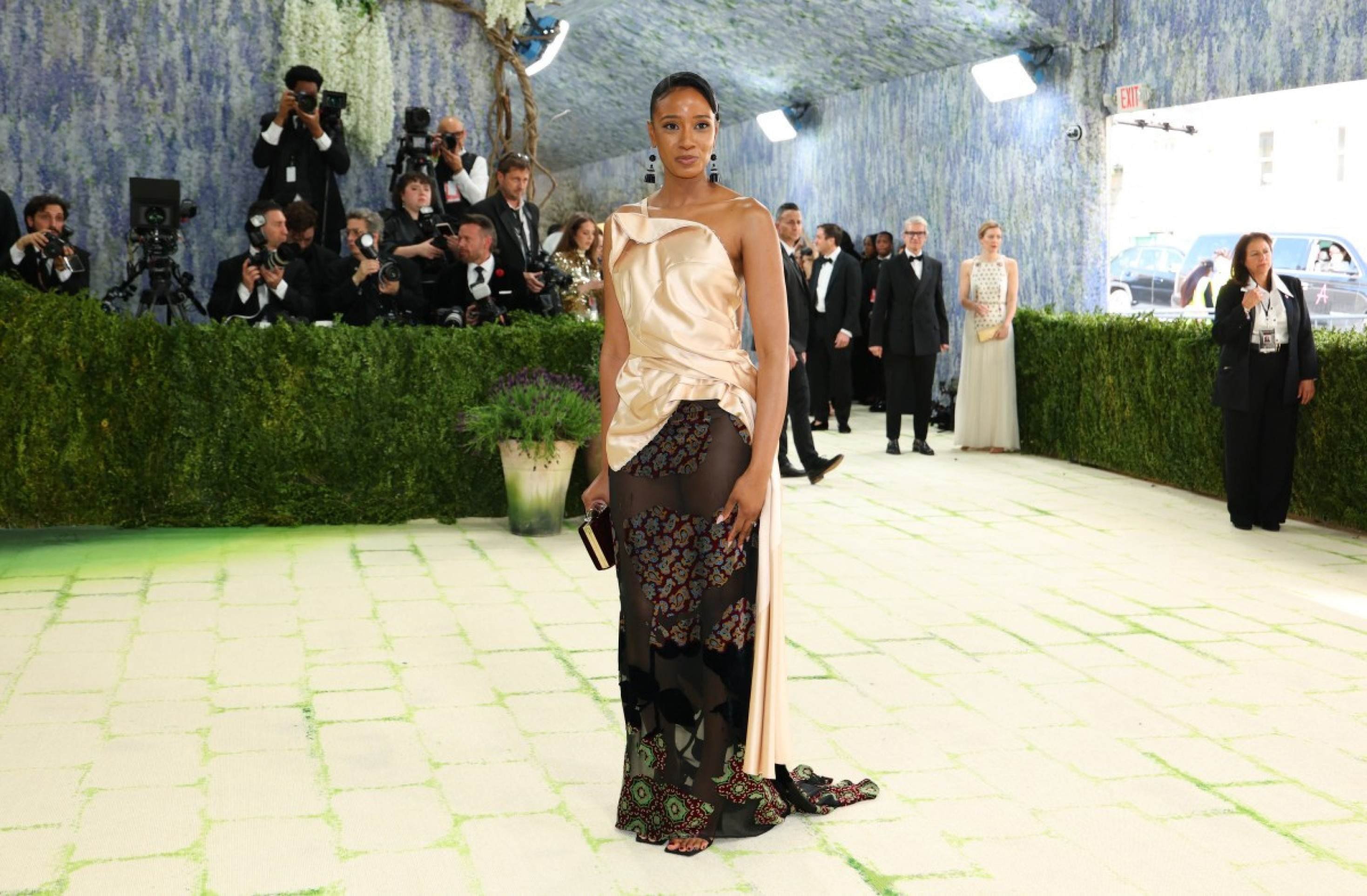 Naomi Elizee no Met Gala