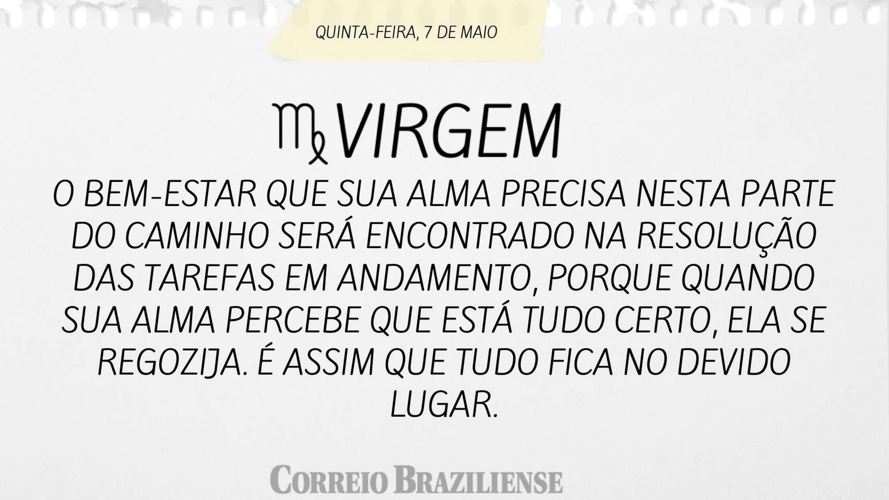 Hor&oacute;scopo desta quinta (7/5)