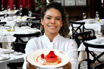 Chef Lily Araujo comanda a cozinha dos cinco restaurantes do grupo Famiglia Papà -  (crédito: Ed Alves/CB/D.A Press)