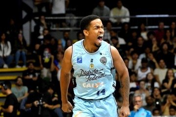 O ala-armador Bui&uacute; contribuiu com 12 pontos -  (crédito:  Ed Alves/CB/D.A Press)