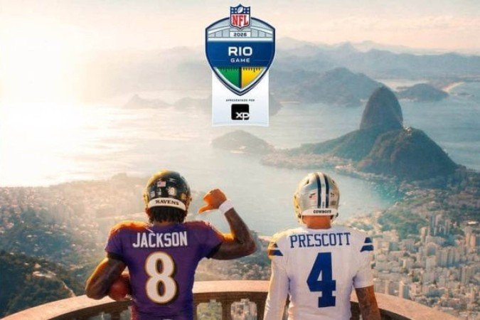 NFL iniciará venda de ingressos para jogo no Maracanã em maio - (crédito: Foto: Divulgação) NFL iniciará venda de ingressos para jogo no Maracanã em maio - (crédito: Foto: Divulgação)