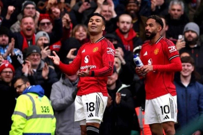 Casemiro não vai permanecer no Manchester United na próxima temporada - (crédito: Foto: Lewis Storey/Getty Images) Casemiro não vai permanecer no Manchester United na próxima temporada - (crédito: Foto: Lewis Storey/Getty Images)
