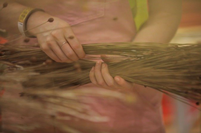  Montagem da exposi....o Bras..lia Cerrado no Bras..lia Shopping em Bras..lia D.F.  17/04/2026                              Foto: Patrick Grosner
    