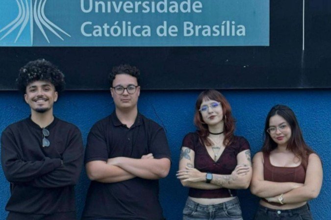 Como quatro estudantes de Brasília conquistaram a Apple contando suas próprias histórias -  (crédito: Arquivo Pessoal)