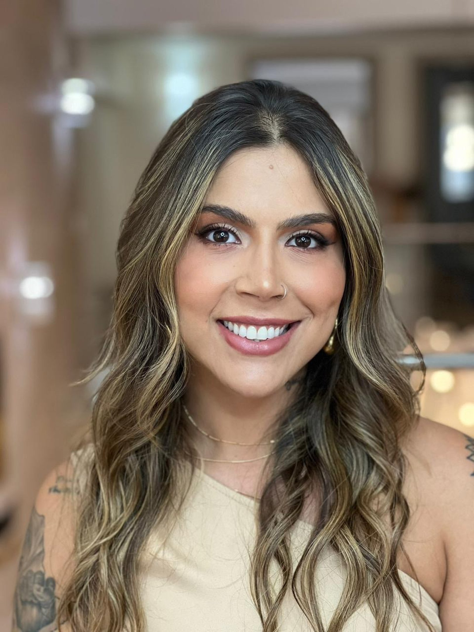 J&eacute;ssica Motta, professora