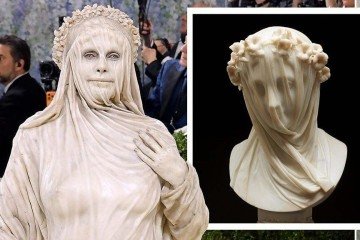 8 dos visuais mais deslumbrantes do Met Gala e as obras de arte que os inspiraram -  (crédito: Getty Images)