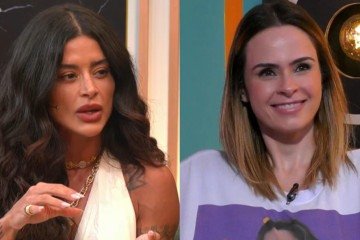 Aline Campos toma atitude após Ana Paula retirar pedido de desculpas -  (crédito: Reprodução/Multishow)