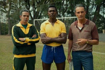 Minissérie acompanha seleção brasileira na conquista da Copa do Mundo de 1970     -  (crédito: Marcelo Maragni/Netflix)