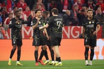 O Paris Saint-Germain eliminou o Bayern de Munique por 6 x 4 no placar agregado das semifinais -  (crédito: Foto: Alex Grimm/Getty Images)