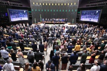 A Câmara dos Deputados aprovou projeto, na noite de ontem (19/5), em votação simbólica -  (crédito: Bruno Spada/Câmara dos Deputados)