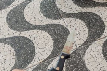 Funcionário de oficina mecânica golpeou patrão com uma e depois o acertou com um pneu -  (crédito: Material cedido ao Correio)