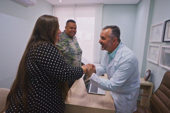 Sem um médico protagonista, o reality de emagrecimento explora a realidade e os problemas dos participantes brasileiros - (crédito: Divulgação ) Sem um médico protagonista, o reality de emagrecimento explora a realidade e os problemas dos participantes brasileiros - (crédito: Divulgação )