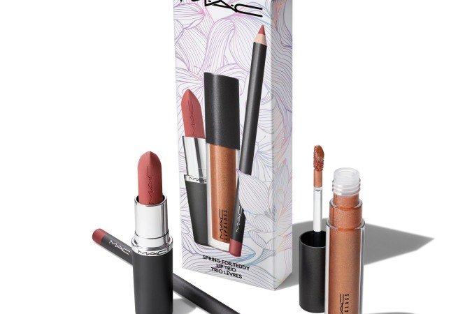 Kit Lip Trio Spring For Teddy Metamorphosis, da MAC (R$ 289)