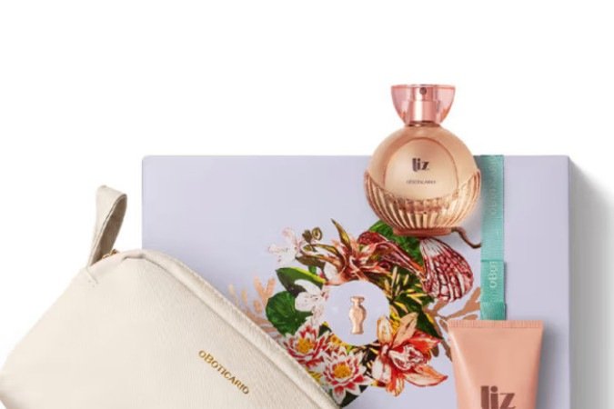 Kit Presente Dia Das Mães Liz, de O Boticário (R$ 239,90)