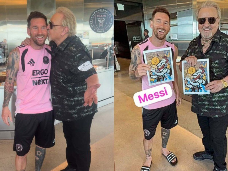 Messi realiza sonho de Quico, de ‘Chaves’, em encontro no Inter Miami Messi realiza sonho de Carlos Villagrán, o Quico de 'Chaves': 'Dia mais feliz'