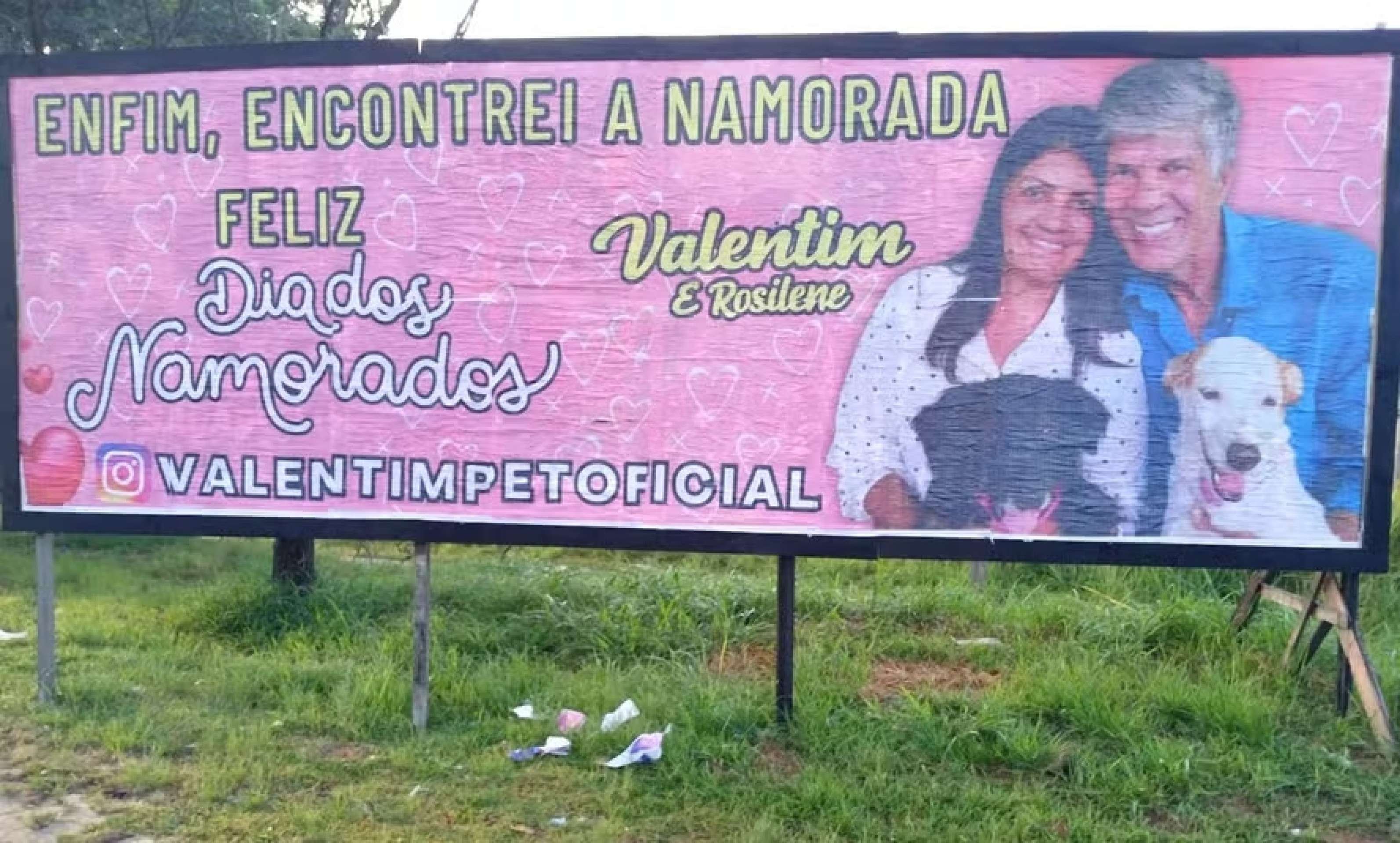 Valentim placa  