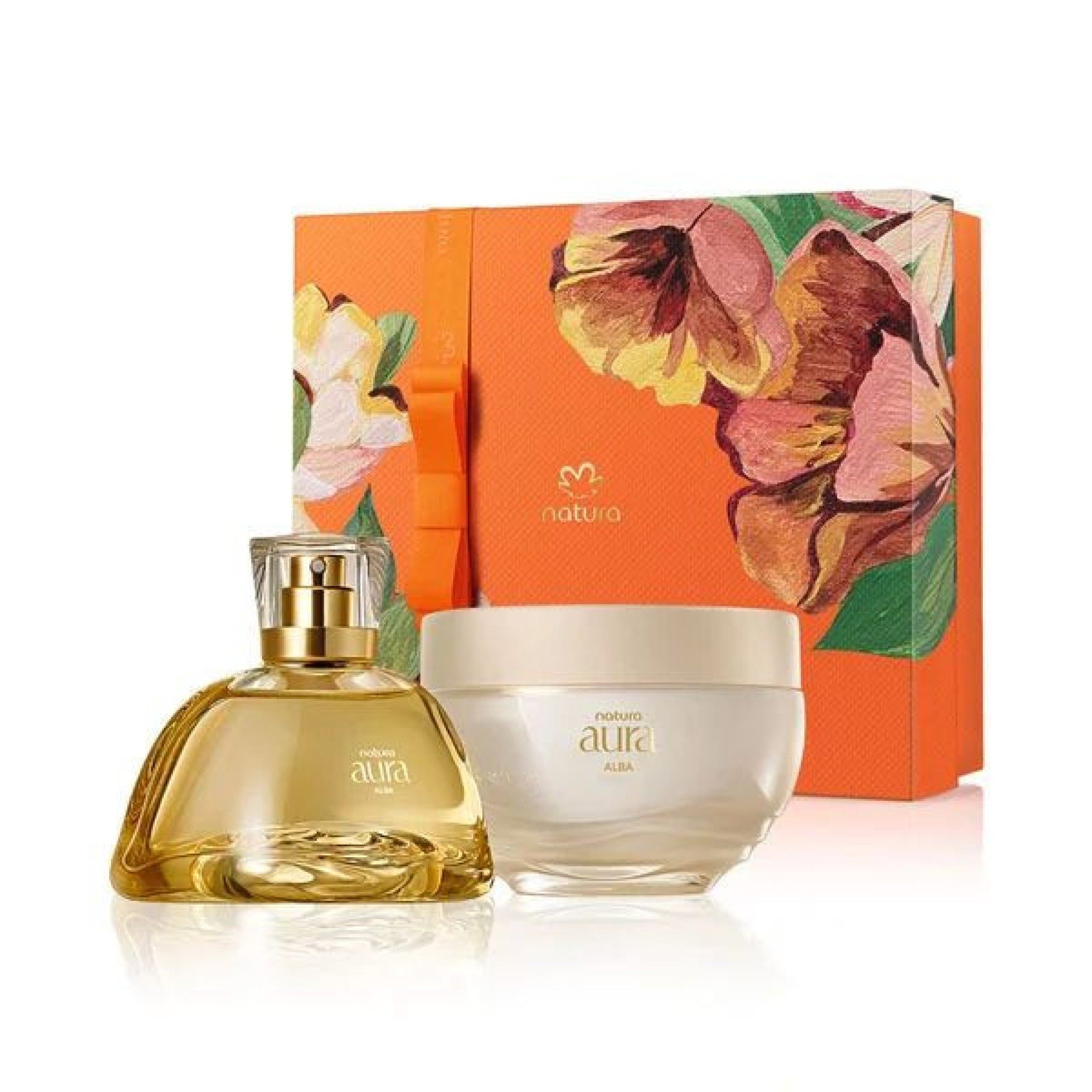 Kit presente de dia das m&atilde;es Natura Aura Alba - R$ 389,90