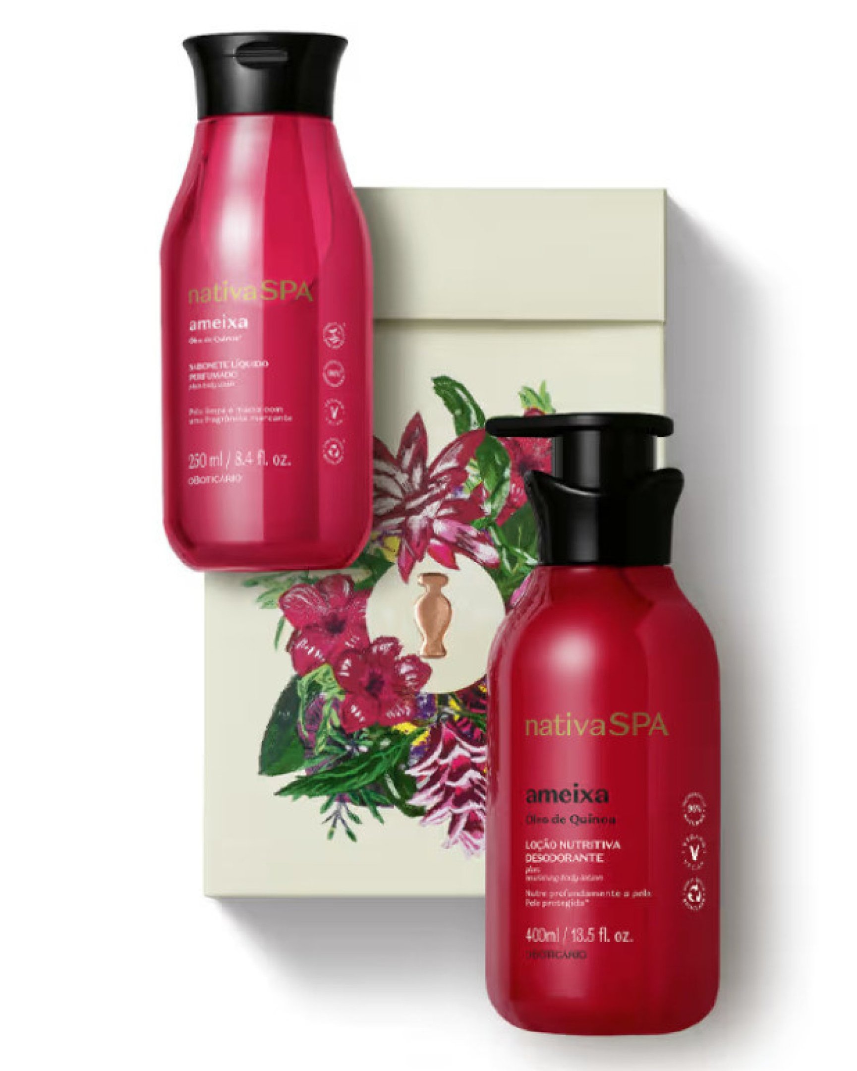 Kit Presente Dia das M&atilde;es Nativa Spa Ameixa (2 itens) &ndash;R$ 119,90