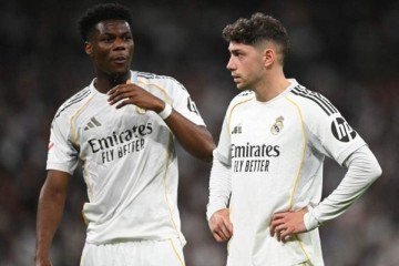 Segundo a ESPN, relação entre Tchouaméni e Valverde é ruim desde a gestão do técnico Xabi Alonso -  (crédito: Denis Doyle/Getty Images)