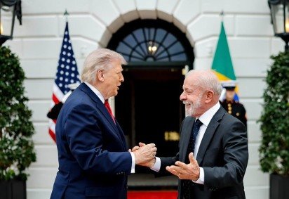 Encontro de Lula e Trump nos EUA nesta quinta-feira (7/5) -  (crédito: Ricardo Stuckert / PR) -Encontro de Lula e Trump nos EUA nesta quinta-feira (7/5) -  (crédito: Ricardo Stuckert / PR)