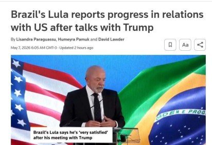 Reportagem do El País destacou que Trump e Lula demonstraram 