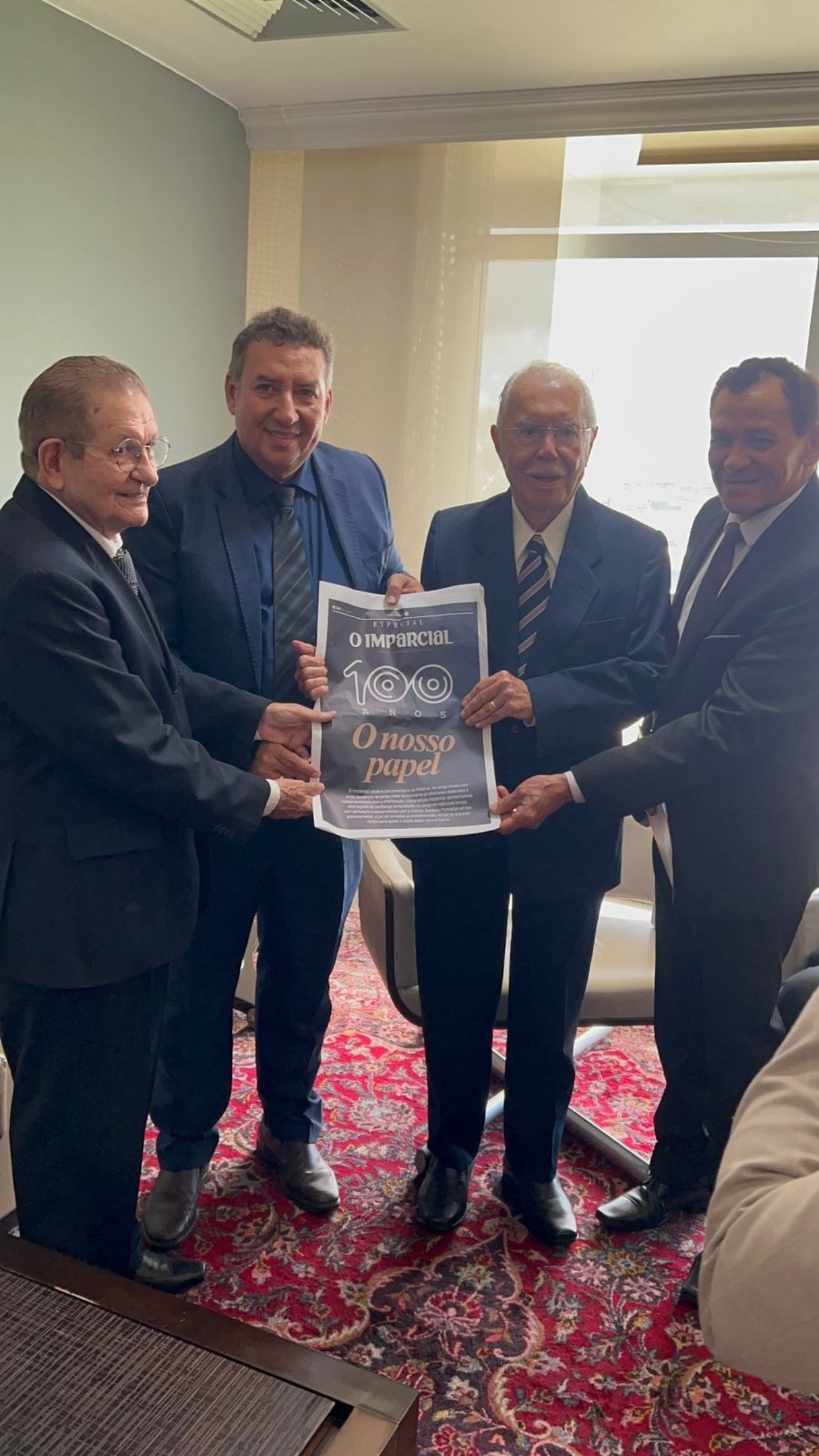 Sess&atilde;o solene celebra os 100 anos do jornal O Imparcial 