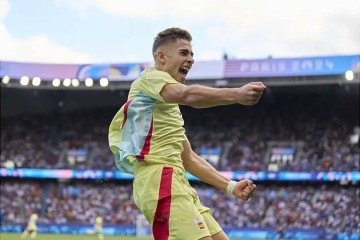 Craque da Espanha em Paris-2024, Fermín López se aproxima da primeira Copa da carreira -  (crédito: RFEF)