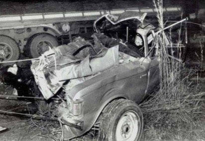 A colisão que matou Juscelino Kubitschek aconteceu na Via Dutra em 22 de agosto de 1976  -  (crédito: Arquivo/EM/DA Press) -A colisão que matou Juscelino Kubitschek aconteceu na Via Dutra em 22 de agosto de 1976  -  (crédito: Arquivo/EM/DA Press)