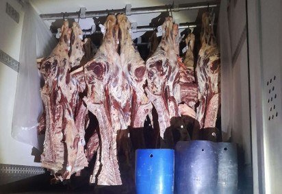 Receita do DF apreende 27 toneladas de carne, além de milhares de outros produtos, como leite condensado e cama box -  (crédito: Secretaria de Economia) -Receita do DF apreende 27 toneladas de carne, além de milhares de outros produtos, como leite condensado e cama box -  (crédito: Secretaria de Economia)