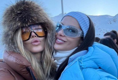 Martha e Duda Nogueira em Courchevel, em janeiro de 2025. Vorcaro teria sustentado a ida de Ciro e da filha à estação nos Alpes franceses -  (crédito: Instagram pessoal) -Martha e Duda Nogueira em Courchevel, em janeiro de 2025. Vorcaro teria sustentado a ida de Ciro e da filha à estação nos Alpes franceses -  (crédito: Instagram pessoal)