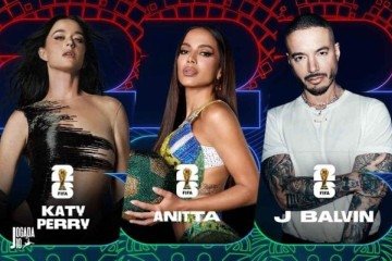 Katty Perry, Anitta e J Balvin são algumas das atrações -  (crédito: Fotos: Divulgação/Fifa)