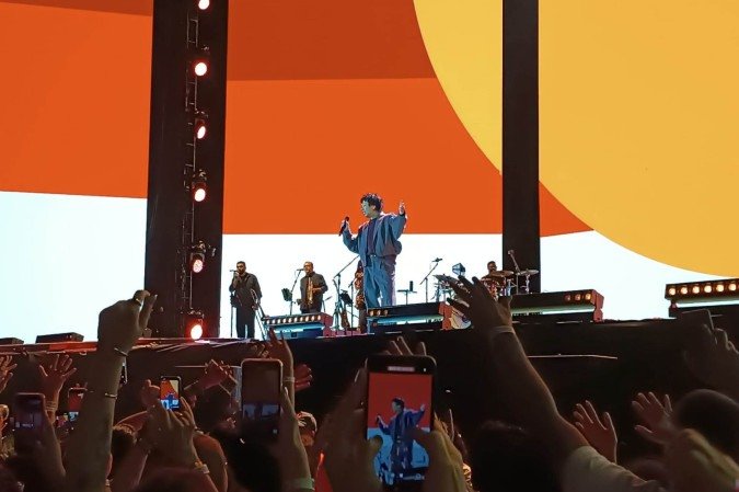 Djavan em show em São Paulo