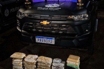 A operação foi realizada por equipes do Batalhão de ROTAM da PMDF, neste sábado (9/5) -  (crédito: PMDF/Divulgação)