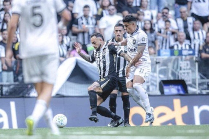 Atlético e Botafogo empataram em Belo Horizonte -  (crédito: Foto: Pedro Souza/Atlético)