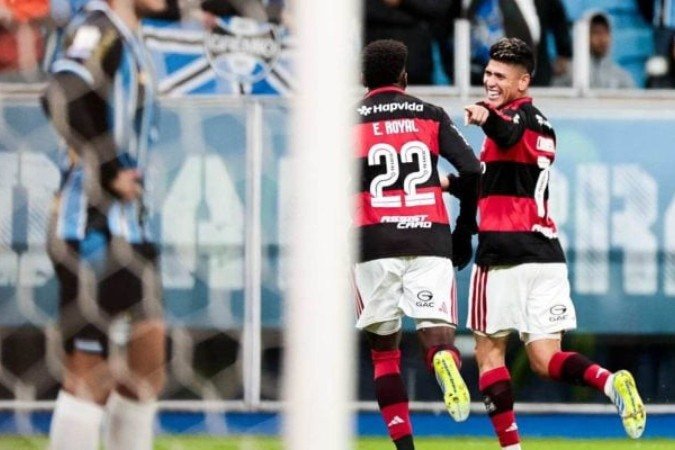 Carrascal marca e o Flamengo vence mais uma no Brasileirão - (crédito: Foto: Gilvan de Souza/Flamengo) Carrascal marca e o Flamengo vence mais uma no Brasileirão - (crédito: Foto: Gilvan de Souza/Flamengo)