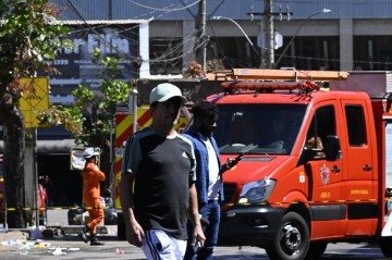  11.05.2026 Carlos Vieira CB/DA Press. INCÊNDIO NA FEIRA DOS IMPORTADOS DO SIA -  (crédito:  Carlos Vieira CB/DA Press. )