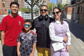 Paulo trabalhou por anos como motorista de caminhão em Portugal -  (crédito: Arquivo pessoal)