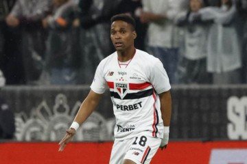 Wendell soma 17 partidas e três assistências nesta temporada pelo São Paulo -  (crédito: Foto: Rubens Chiri/Saopaulofc.net)