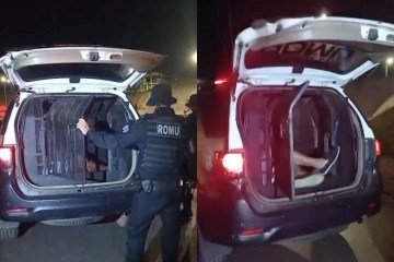 Cantor gospel foi preso após descumprir dois mandados de prisão  -  (crédito: Guarda Civil Municipal/Divulgação)
