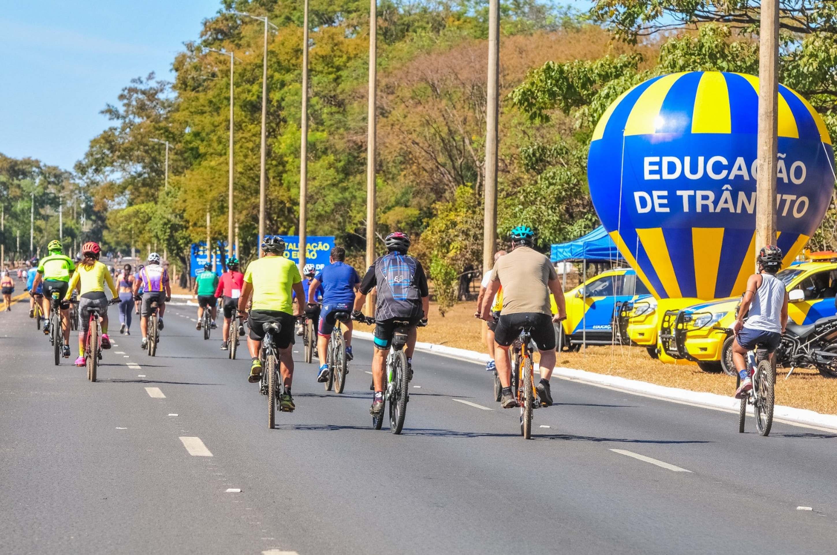 Inscrições para passeio ciclístico do DER-DF serão abertas em 18/5
