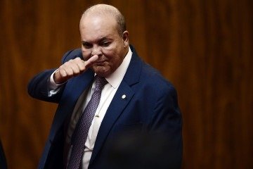 O ex-governador negou que haja confronto entre ele e Celina e que "vamos continuar nos respeitando" -  (crédito: Minervino J&uacute;nior/CB/D.A.Press)